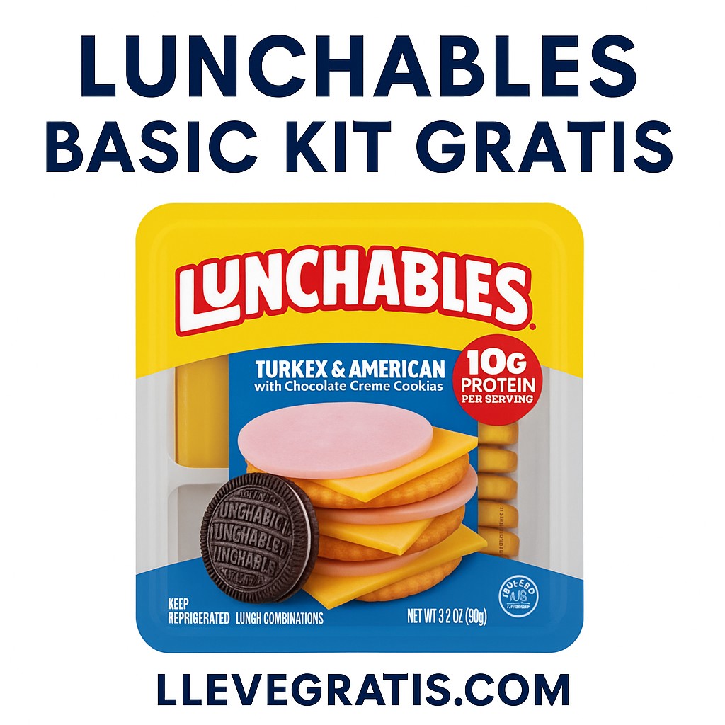 Obtén un Lunchables Basic Kit GRATIS