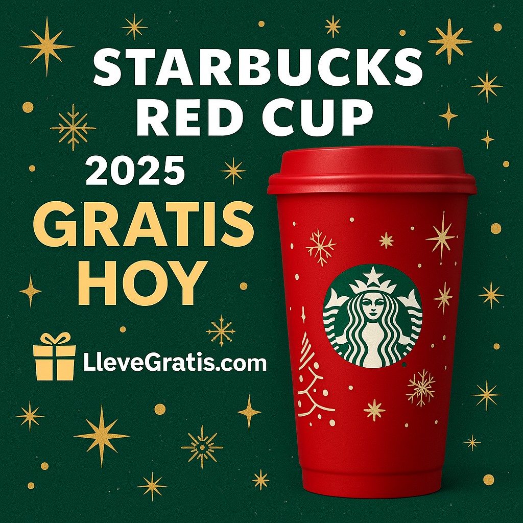 Starbucks Vaso Rojo Reusable 2025